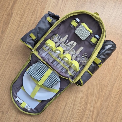 Picnic backpack wine cooler - backpack,