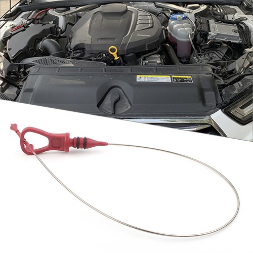 New engine oil fluid level - new,