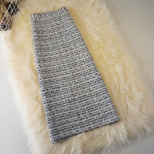 Women High-Waist Plaid Skirt