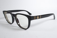 Gucci Eyeglasses GG07640 Unisex Black Full Rim Plastic Eyewear Glasses Frames