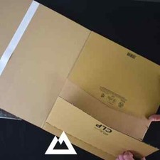 12" LP Record Mailers - CLP - STRONGEST Kraft Cardboard - Lil Envelope Cruciform