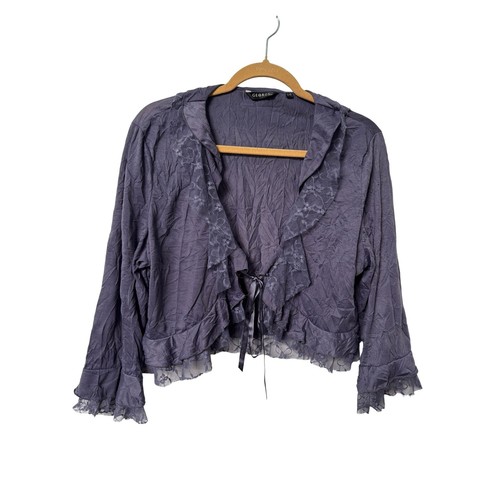 Y2k womens purple - y2k, lace