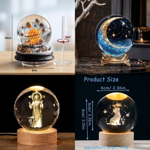 And crystal ball - 2d,