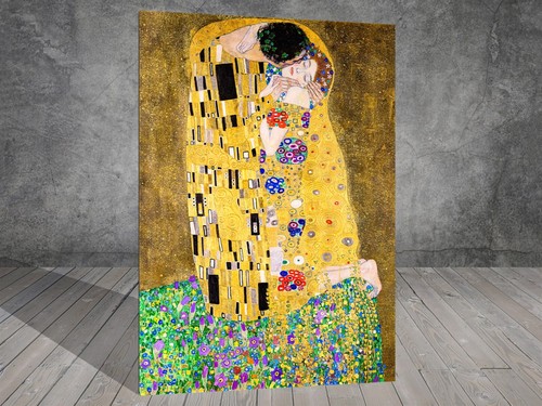 Gustav klimt the kiss love - klimt,