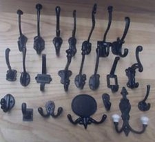 BLACK ANTIQUE CAST IRON OLD