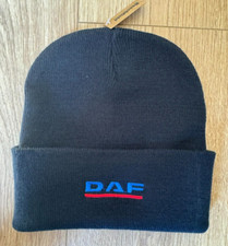 DAF Truck Cuffed Beanie Hat -  Navy -One Size