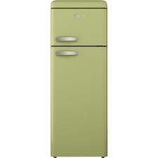 Swan SR11010GNE 70/30 Retro 54cm 70/30 Free Standing 70/30 Fridge Freezer Green