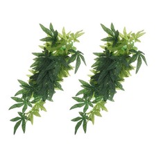  2 Pcs Pet Reptile Terrarium Decor Gecko Tank Lizard Habitat Decoration