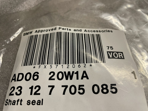 Genuine bmw transmission drive - genuine,