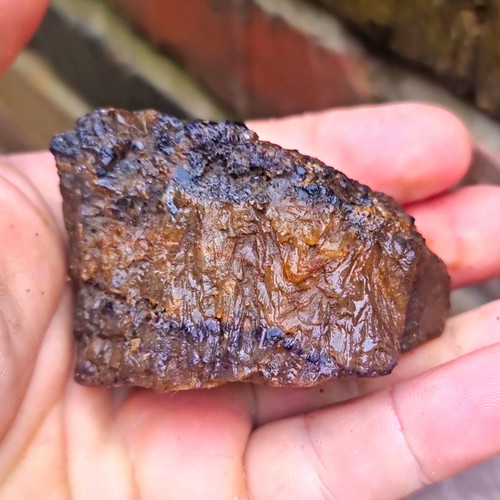 Rare blue john fluoride - blue,
