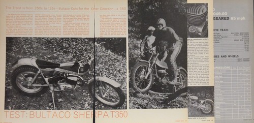 Bultaco sherpa 350 - t,