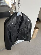 Zara Leather Biker Jacket