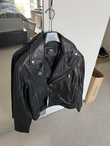 Zara leather biker - zara, jacket