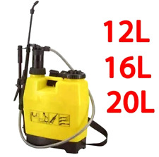 NEW KNAPSACK PRESSURE SPRAYER WATER SPRAY PORTABLE BACKPACK LITRE HANDLE GARDEN 