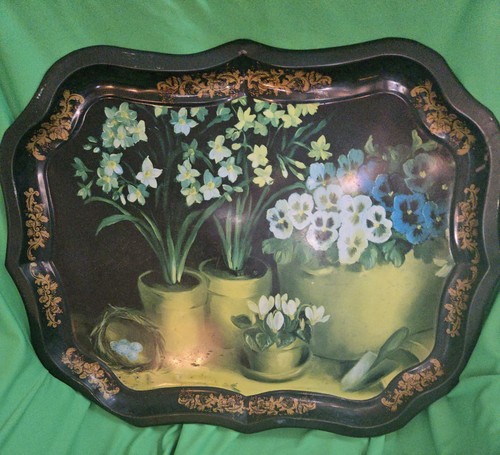 Ian logan tin tray floral - ian,