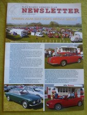 ALFA ROMEO OWNERS CLUB NEWS LETTER / MAY 2007 / SPRING ALFA DAY SIZZLES