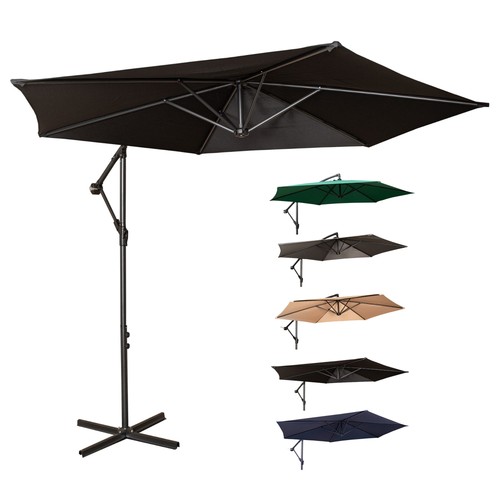 Cantilever parasol with - 3m,