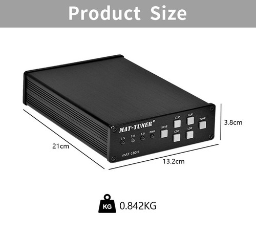 Mat 180h auto tuner - auto-tuner, 120w