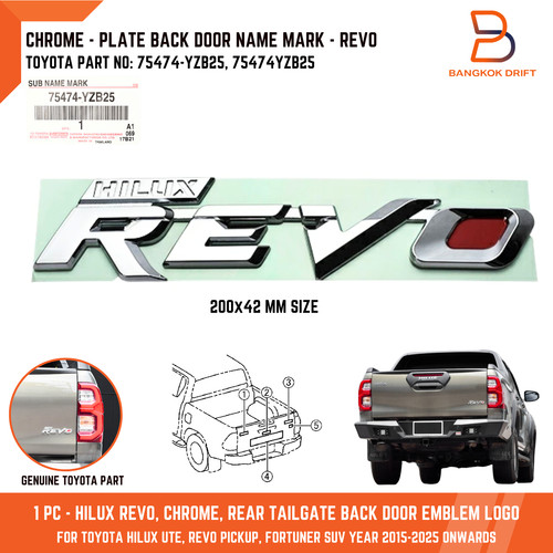 New oem toyota hilux - toyota, chrome
