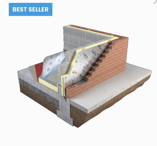 Cavity wall plus tongue - cavity,