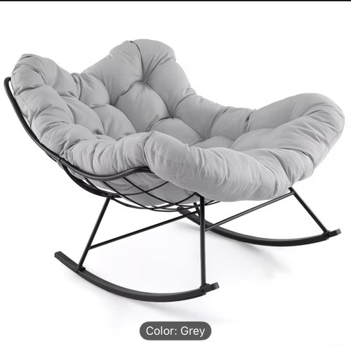 Gymax oversized rocking chair - oversized,
