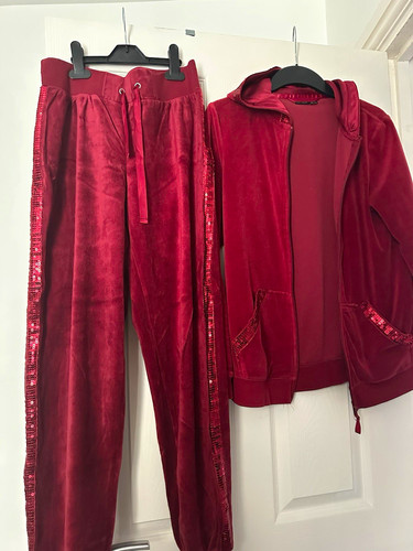Esmara burgundy velour - burgundy,