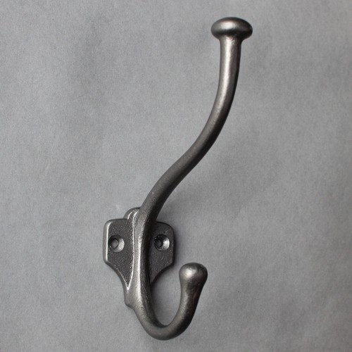 Cast iron hat coat hooks - x, &