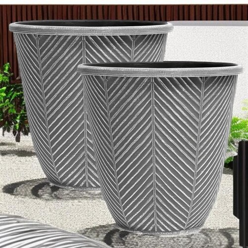 Palmetto tall planter - tall, 31cm