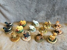 VINTAGE TETLEY TEA' ANIMAL FIGURES. 1997 X14