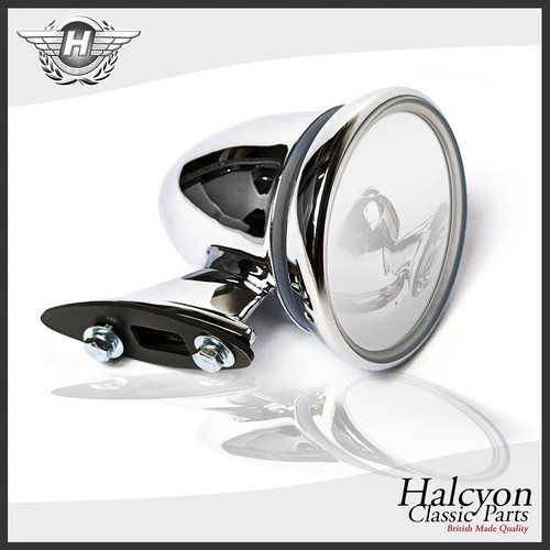 Chrome bullet mirror - chrome,