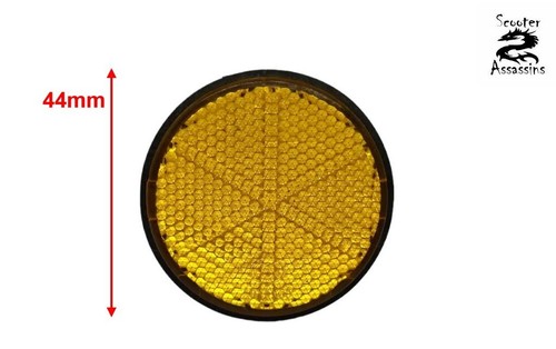 44mm yellow round stick - yellow,