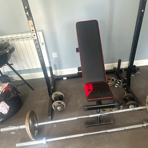 Black steel power - steel, rack