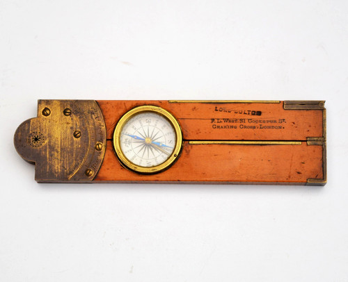 Six inch clinometer - by, f.