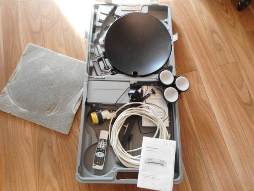 Digital camping satellite - camping, tv