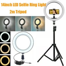 12'' 14" LED Ring Light + 2M
