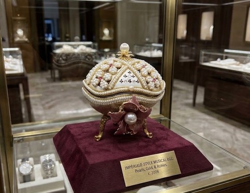 Antique faberge egg - egg, jewelry