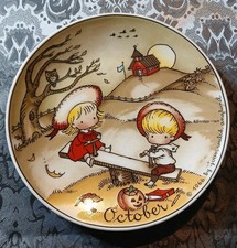 1966 Joan Walsh Anglund Plate~ EBELING&REUSS CO.