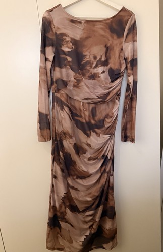 Bershka ruched mesh abstract - ruched,