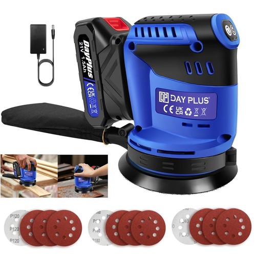 Cordless random orbital sander - cordless,