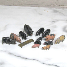 Britains Lead Pigs Piglets