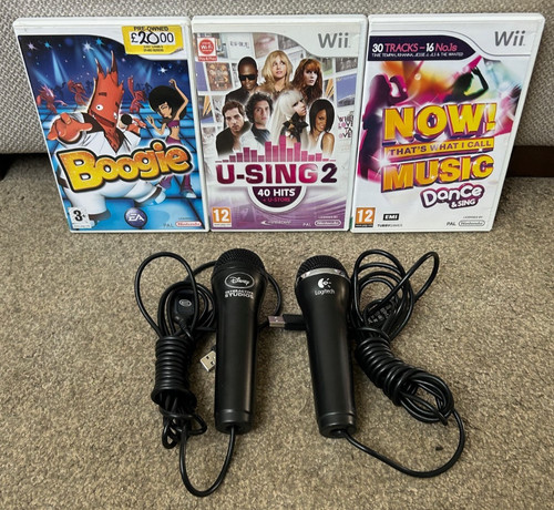 Wii mic bundle 2 x - wii,