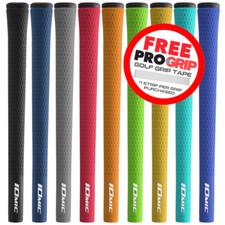 IOMIC STICKY 2.3 WATERPROOF GOLF GRIPS / ALL COLOURS / MULTIBUY +FREE GRIP TAPE