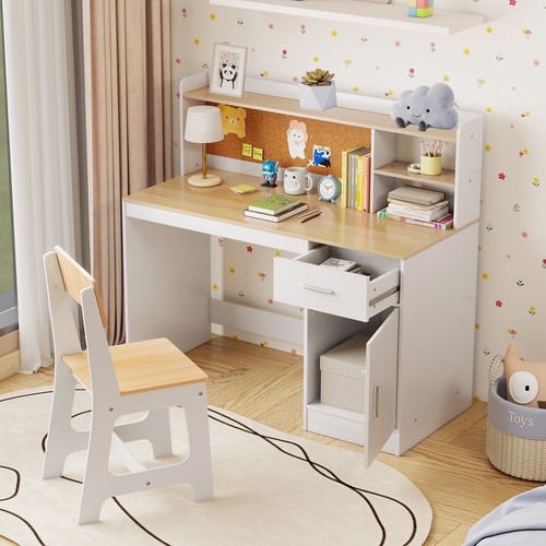 Kids study desk and chair - desk, set