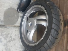 HONDA NT400 NT BROS 400 NC25 88-92 NT650 REAR WHEEL WITH GOOD TYRE 