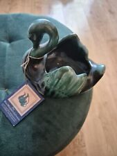 Blue Mountain Vintage Pottery Swan collection with Tags