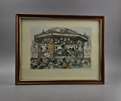 Vintage anton pieck print - anton,