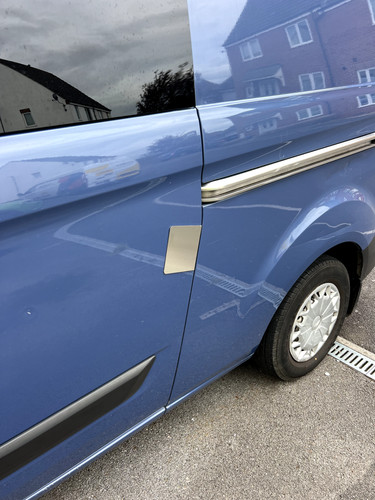 Van break damage - break, in
