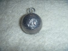 10 x 4 oz Cannonball weights S/S loop quick drop boat weights.