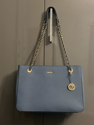Dkny bryant large blue - dkny, leather