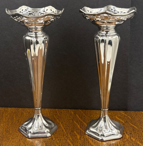 Pair sterling silver - a,